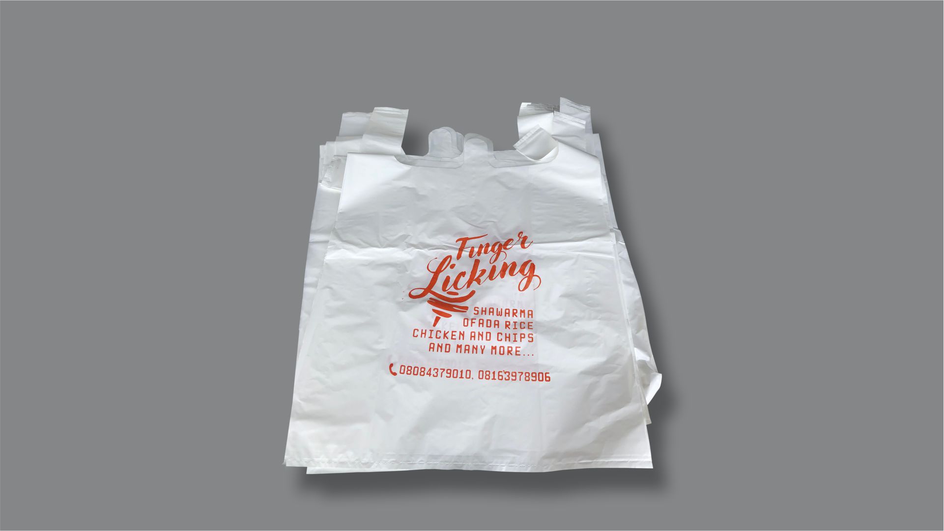 Singlet Custom Nylon Bags Design & Print in Lagos Nigeria